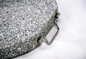 Garthen 1507 Stojan na slnečník (kruhový) - žula / nerezová oceľ, 40 kg