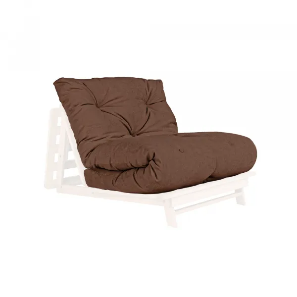 MarLiving Skladacie kreslo LAYTI 02 90 cm z masívu/hnedá