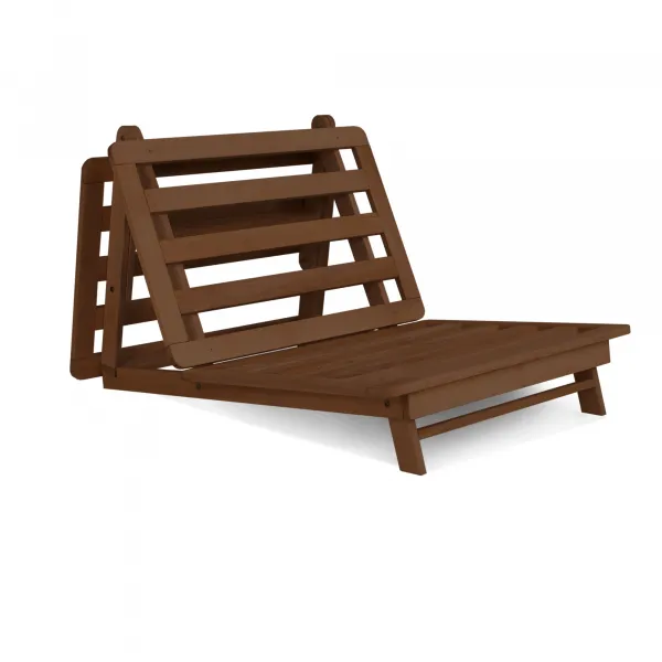 MarLiving Rozkladacie kreslo LAYTI 03 90 cm z masívu/krémové