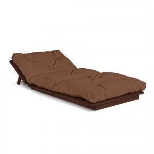 MarLiving Rozkladacie kreslo LAYTI 03 90 cm z masívu/hnedé