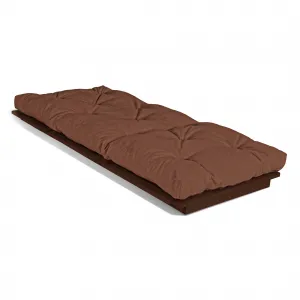 MarLiving Rozkladacie kreslo LAYTI 03 90 cm z masívu/hnedé