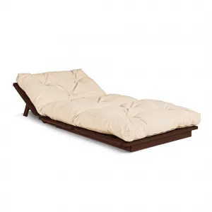 MarLiving Rozkladacie kreslo LAYTI 03 90 cm z masívu/krémové