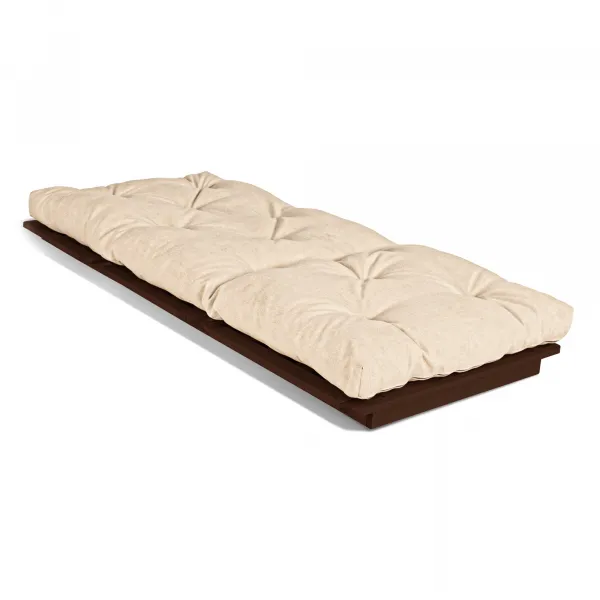 MarLiving Rozkladacie kreslo LAYTI 03 90 cm z masívu/krémové