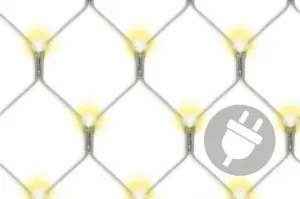 Nexos 804 Vianočná svetelná sieť 3 x 3 m, 128 LED, teplá biela