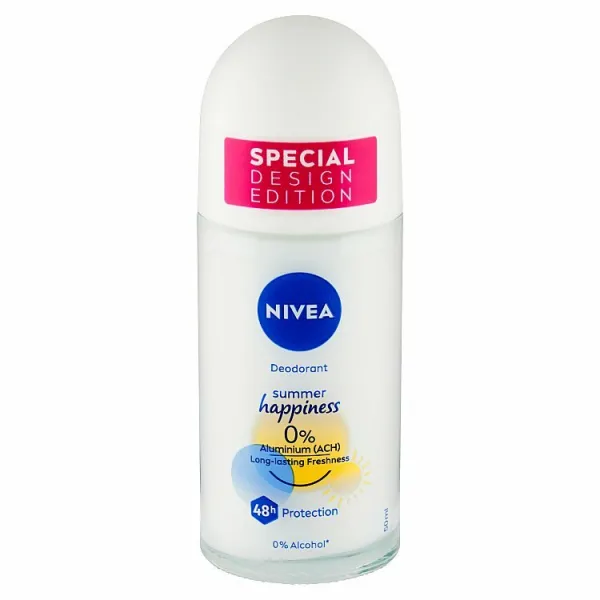 NIVEA Summer Happiness Fresh dezodorant roll-on bez obsahu hliníkových solí 50 ml