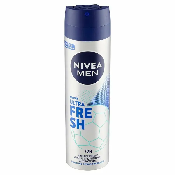 NIVEA MEN Ultra Fresh antiperspirant v spreji pre mužov 150 ml