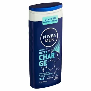 NIVEA MEN Ultra Charge energizujúci sprchový gél 3v1 250 ml