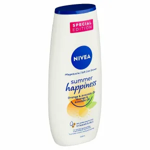NIVEA Summer Happiness Orange & Avocado Oil vyživujúci sprchový gél 250 ml
