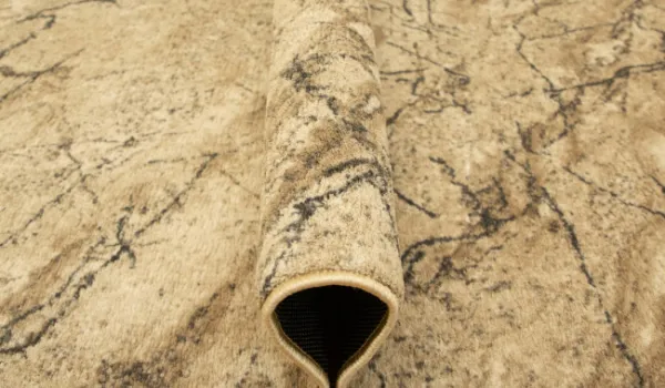 Spoltex koberce Liberec Behúň na mieru Marble 04 béžový - šíre 80 cm