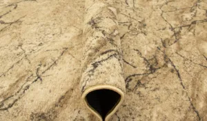 Spoltex koberce Liberec Behúň na mieru Marble 04 béžový - šíre 80 cm