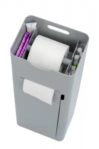 Stojan na toaletný papier s wc kefou WENKO IMON