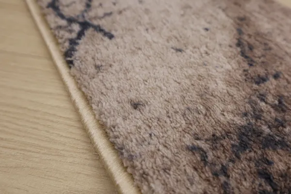 Spoltex koberce Liberec Behúň na mieru Marble 04 béžový - šíre 80 cm