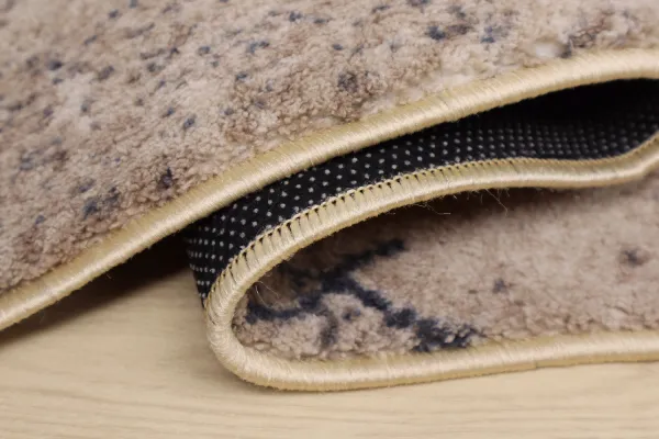 Spoltex koberce Liberec Behúň na mieru Marble 04 béžový - šíre 80 cm