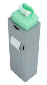 Stojan na toaletný papier s wc kefou WENKO IMON