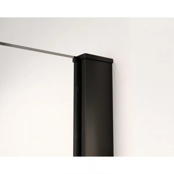 HOPA - Walk-in sprchovací kút LAGOS NEW - Farba rámu - Čierna, Rozmer A - 80 cm BCLAGO80MBCN