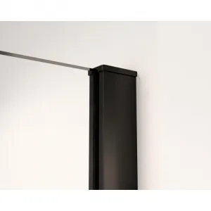HOPA - Walk-in sprchovací kút LAGOS NEW - Farba rámu - Čierna, Rozmer A - 80 cm BCLAGO80MBCN