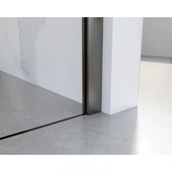HOPA - Walk-in sprchovací kút LAGOS NEW - Farba rámu - Grafit, Rozmer A - 80 cm BCLAGO80GCN