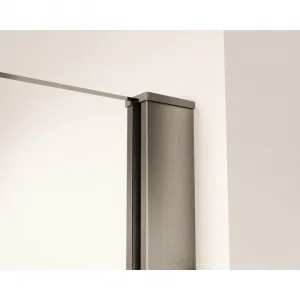 HOPA - Walk-in sprchovací kút LAGOS NEW - Farba rámu - Grafit, Rozmer A - 80 cm BCLAGO80GCN
