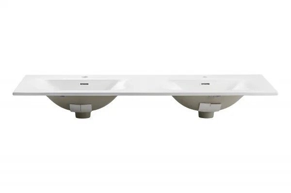 ArtCom Keramické umývadlo SKY1 120D | biely mat 120 cm