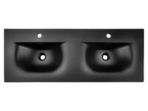 ArtCom Keramické umývadlo SKY1 120D | čierny mat 120 cm