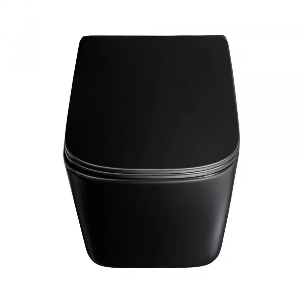 ArtCom Závesná WC misa WALL HUNG E-1060A | čierna
