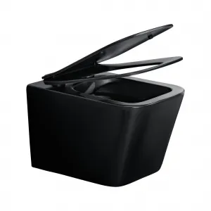 ArtCom Závesná WC misa WALL HUNG E-1060A | čierna