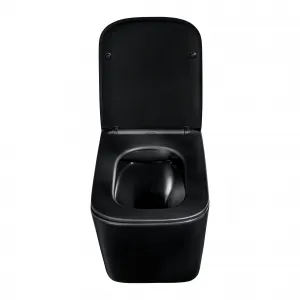 ArtCom Závesná WC misa WALL HUNG E-1060A | čierna
