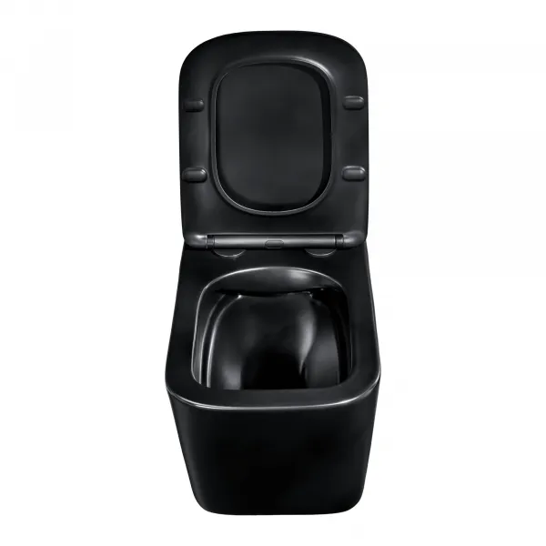 ArtCom Závesná WC misa WALL HUNG E-1060A | čierna
