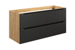 ArtCom Skrinka pod umývadlo OCEAN Black 82-120-2S | 120 cm