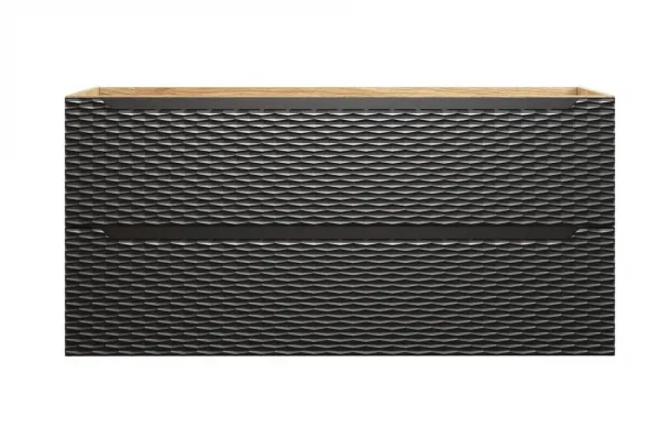 ArtCom Skrinka pod umývadlo OCEAN Black 82-120-2S | 120 cm