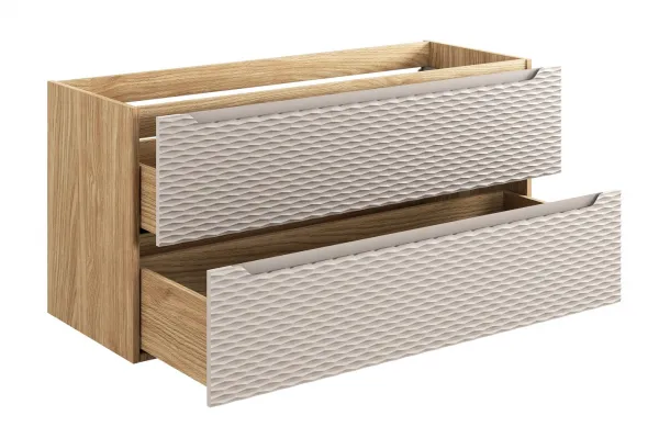 ArtCom Skrinka pod umývadlo OCEAN Beige 82-120-2S | 120 cm