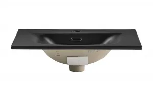 ArtCom Keramické umývadlo SKY1 60 | čierny mat 60 cm