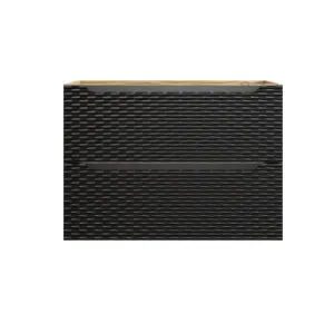 ArtCom Skrinka pod umývadlo OCEAN Black 82-80-2S | 80 cm