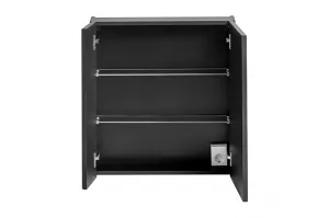 ArtCom Zrkadlová skrinka SANTA FE Black 84-60 | 60 cm