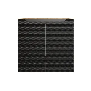 ArtCom Skrinka pod umývadlo OCEAN Black 82-60-2D | 60 cm s dvierkami
