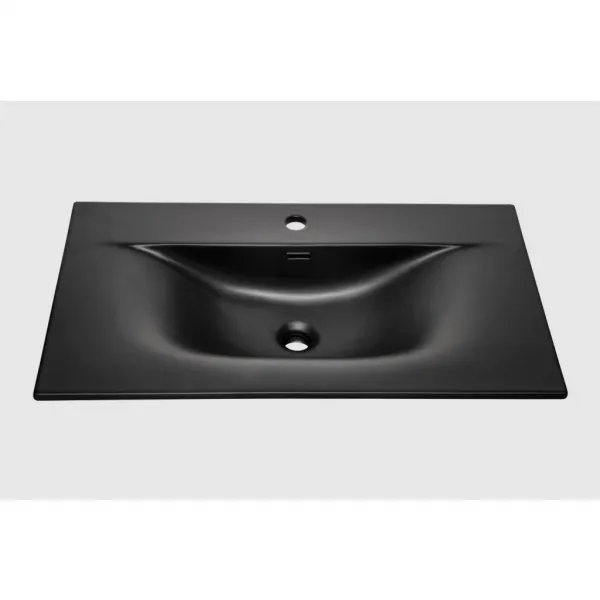 ArtCom Keramické umývadlo SKY1 80 | čierny mat 80 cm