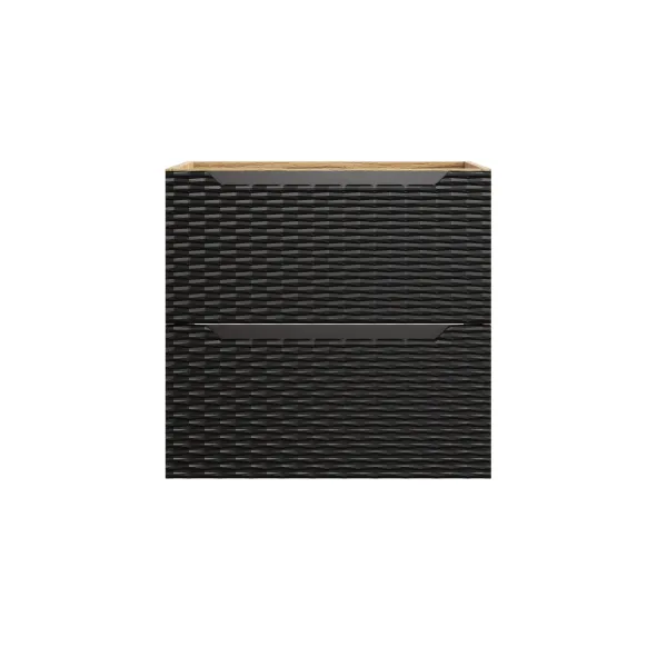 ArtCom Skrinka pod umývadlo OCEAN Black 82-60-2S | 60 cm