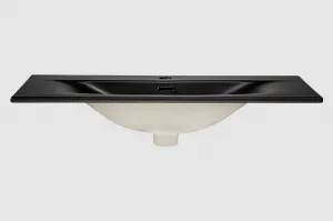ArtCom Keramické umývadlo SKY1 80 | čierny mat 80 cm