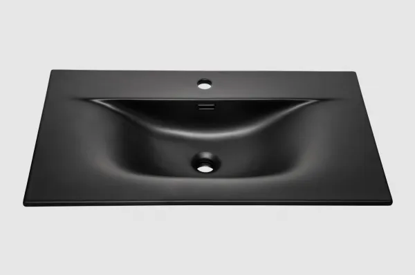 ArtCom Keramické umývadlo SKY1 80 | čierny mat 80 cm