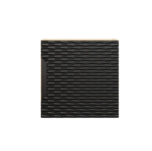 ArtCom Závesná skrinka do kúpeľne OCEAN Black 83-35-1DQ | kocka