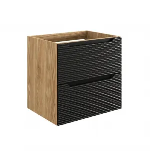 ArtCom Skrinka pod umývadlo OCEAN Black 82-60-2S | 60 cm
