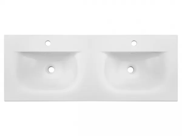 ArtCom Keramické umývadlo SKY1 120D | biely mat 120 cm