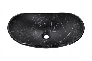 ArtCom Keramické umývadlo LENA MB2 | čierna 60 cm