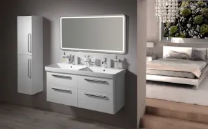 SAPHO - Zrkadlo NYX s LED osvetlením 1200x600 NY120