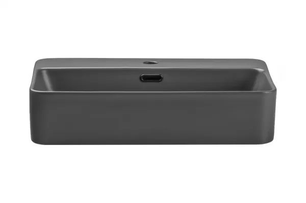 ArtCom Keramické umývadlo TRUST 2 E-6282 | tmavosivý mat 55 cm