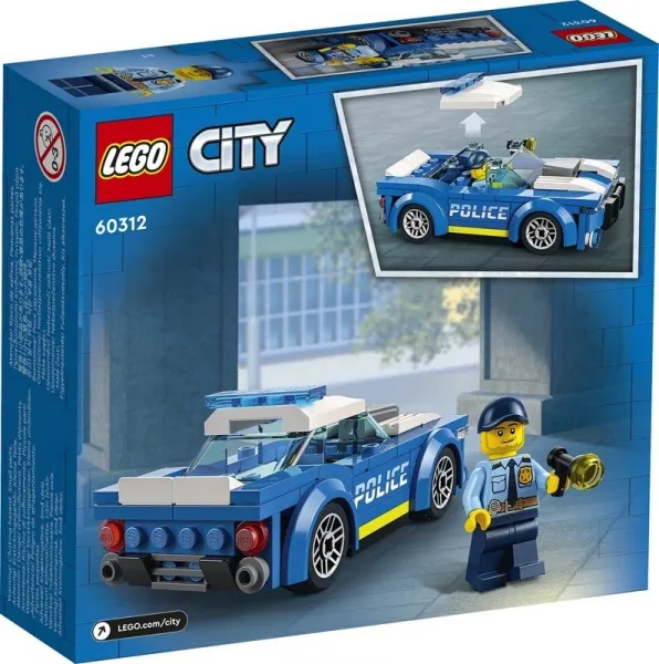 LEGO CITY Policajné auto P4 60312 kociek