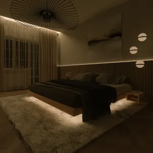 MarLiving Dvojlôžková posteľ CARRE 04 200x200 z masívu