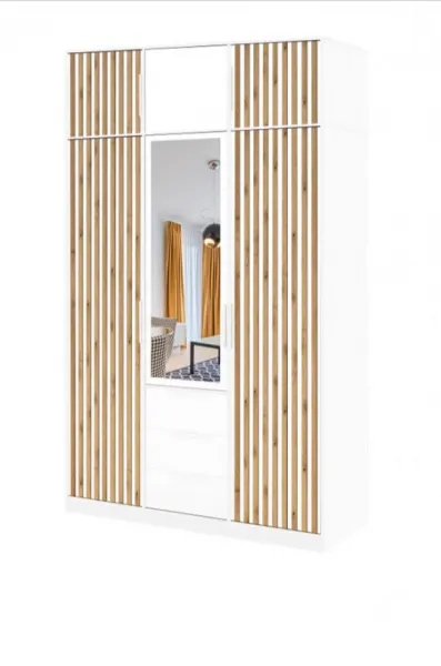 ArtStol Nadstavec ku skrini BALI LUX D3 | biela
