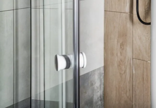 AQUALINE - AMICO sprchové dvere výklopné 1040-1220x1850, číre sklo G100
