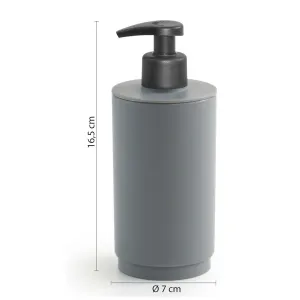 Stojanový dávkovač mydla SHARON, sivý SH8008
